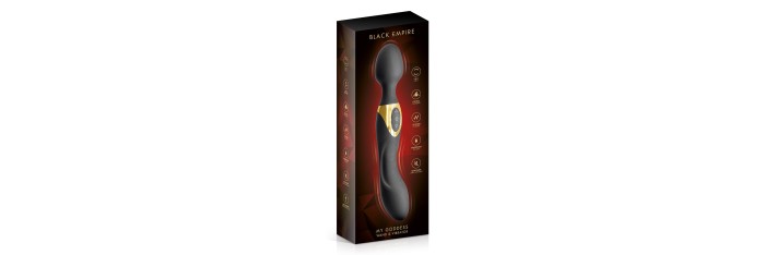 Vibromasseur wand 2 en 1 My Goddess - Black Empire