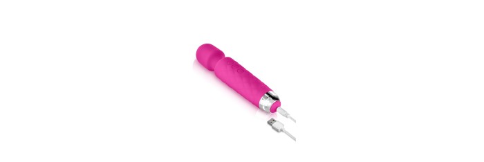 Vibro Love Wand rechargeable rose - Yoba