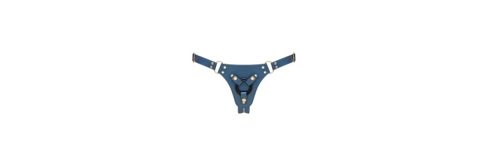 Harnais Generous bleu - Strap On Me