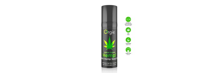 Gel intime d'excitation Hemp Intense Orgasm 15ml