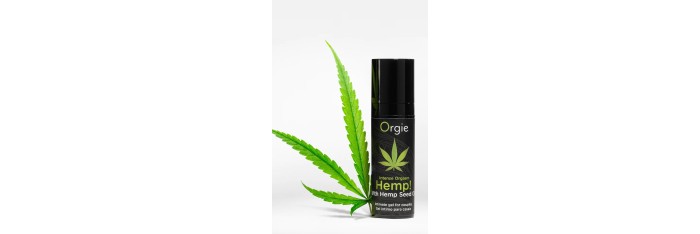 Gel intime d'excitation Hemp Intense Orgasm 15ml