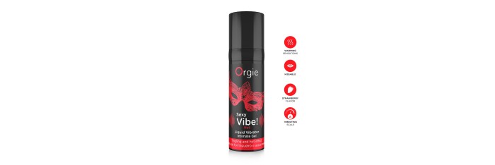 Gel d'excitation Sexy Vibe Hot Liquid Vibrator