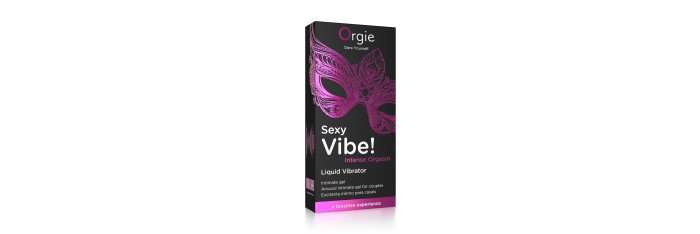 Gel d'excitation Sexy Vibe Intense Orgasm Liquid Vibrator