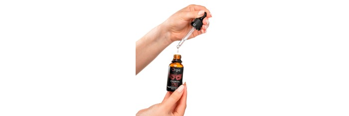 Gel d'excitation du Clitoris Orgasm Drops Kissable