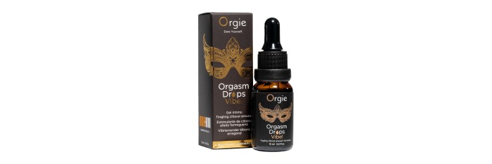 Gel d'excitation du Clitoris Orgasm Drops Vibe 15ml