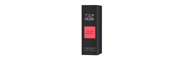 Parfum sensuel pour homme Top Musk