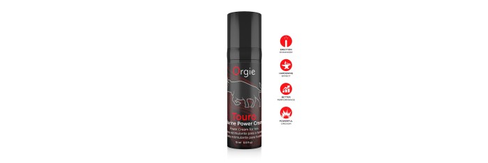 Crème pour améliorer l'érection Touro Power