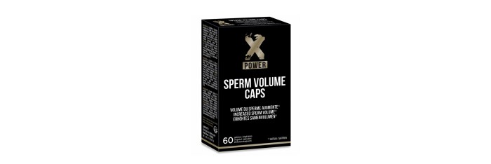 Sperm Volume Caps 60 gélules - XPower