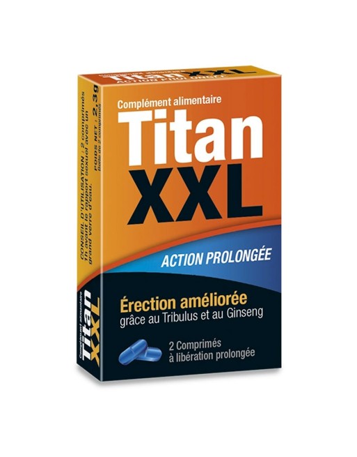 Titan XXL 2 comprimés - stimulant sexuel