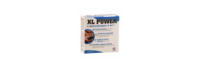 XL Power 10 gélules - Aphrodisiaque