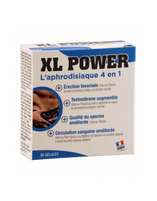 XL Power 20 gélules - Aphrodisiaque