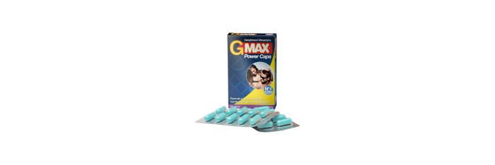 G-Max Power Caps Homme 20 gélules