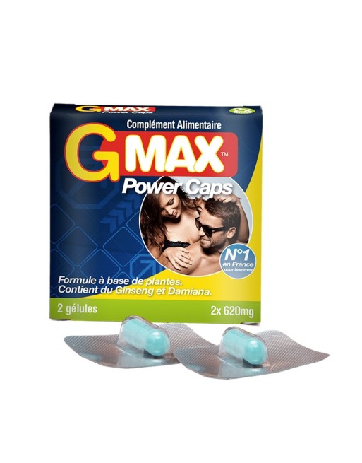 G-Max Power Caps Homme 2 gélules