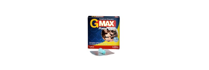 G-Max Power Caps Homme 1 gélule