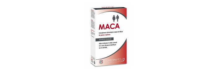 Maca Aphrodisiaque 60 gélules