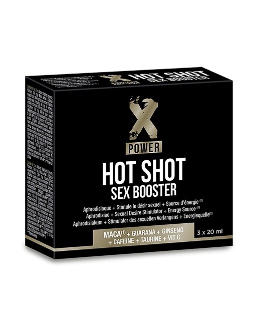 Hot Shot Sex Booster 3 x 20 ml - XPOWER