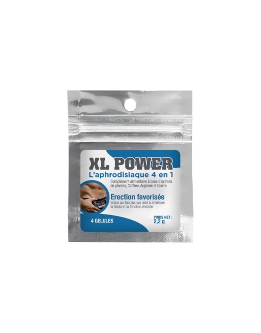 XL Power 4 gélules - Aphrodisiaque