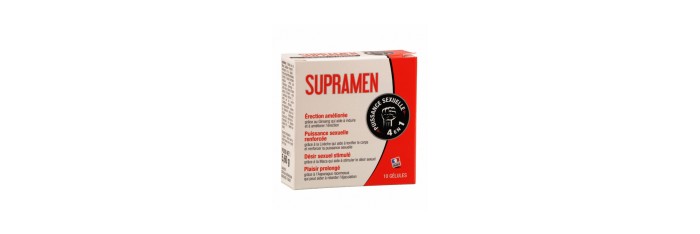 Supramen 10 gélules - Aphrodisiaque