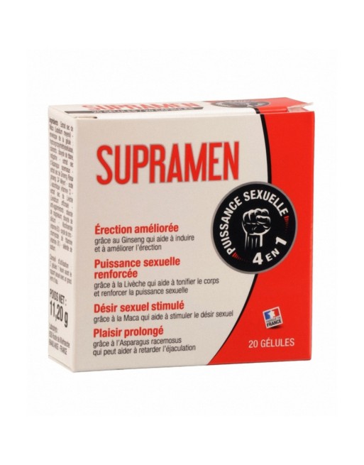 Supramen 20 gélules - Aphrodisiaque