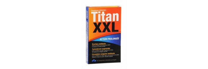 Titan XXL 20 comprimés - stimulant sexuel