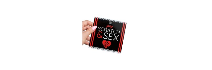 Jeu à gratter Scratch  Sex gay - Secret Play