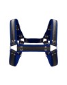 Harnais Buckle Bulldog bleu - Ouch!