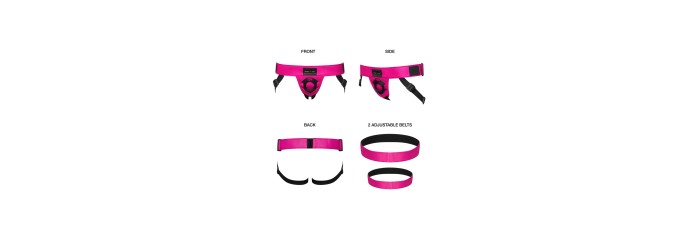 Harnais Curious fuchsia - Strap On Me