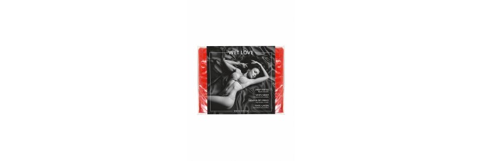 Drap Vinyle rouge 220 x 200 cm - Fetish Tentation