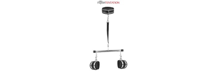 Menottes et collier de soumission - Fetish Tentation