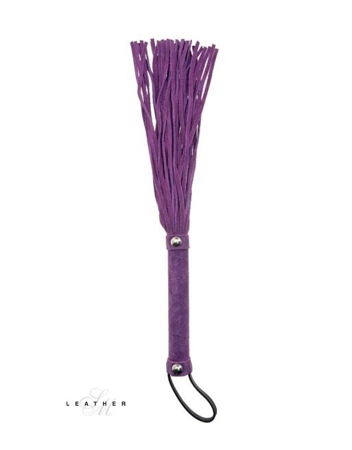 Martinet en cuir violet