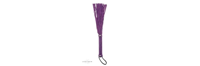 Martinet en cuir violet