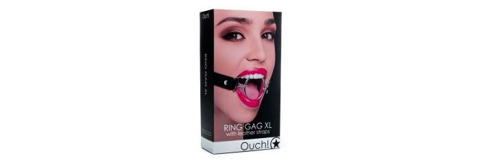 Baillon BDSM Ring Gag XL - Ouch!