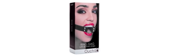 Baillon BDSM Ring Gag - Ouch!