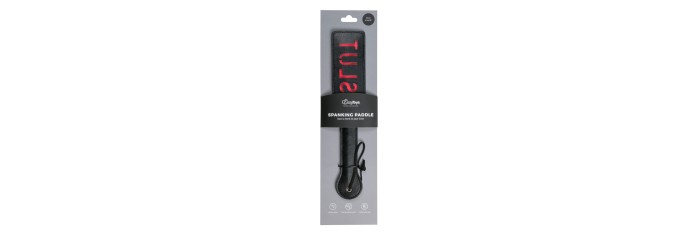 Paddle cuir Slut - Easytoys Fetish Collection