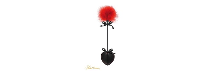 Tapette pique avec pompon rouge - Sweet Caress