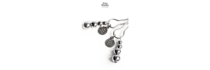 Bijoux de seins réglables - Fifty Shades Of Grey