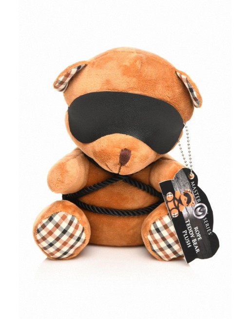 Ours en peluche en tenue Bondage