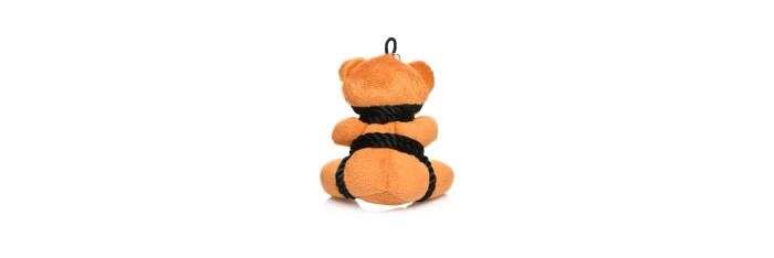 Porte-clés Teddy Bear en tenue Bondage