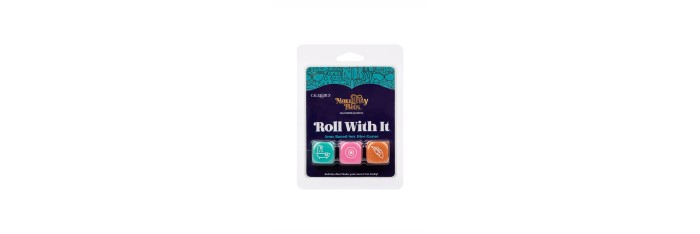 3 dés coquins Roll With It - CalExotics