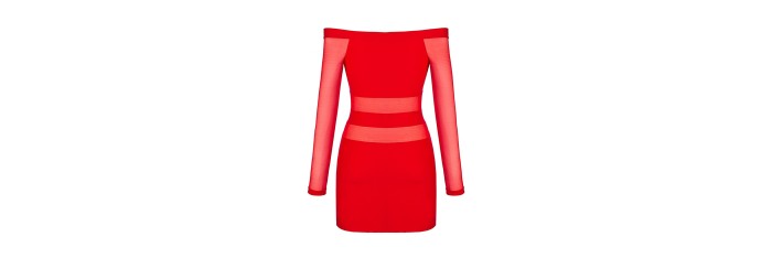 Robe rouge V-9299 - Axami