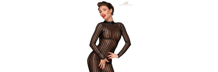 Robe sexy transparente F182