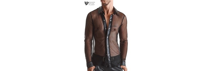 Chemise transparente Cesare - Regnes