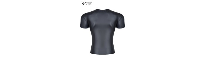 T-shirt wetlook noir - Regnes