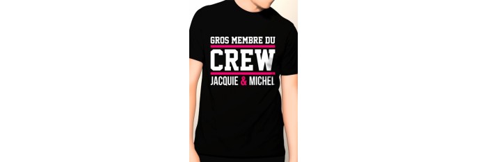 Tee-shirt Gros membre Jacquie et Michel