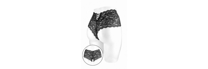 Boxer ouvert Julia - noir