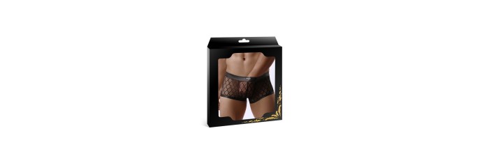 Boxer noir transparent