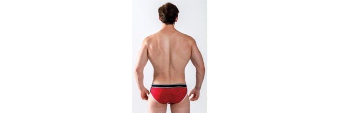 Slip URBAN Castro rouge - Mister B