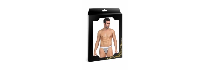 String homme blanc résille