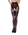 Collants ouverts TI013 20/40 deniers - noir