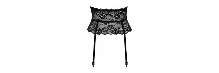 Ceinture porte-jarretelles noir - Cottelli Lingerie